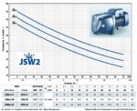 משאבת מים חיצונית יניקה עצמית Pedrollo JSW 2C תלת פאזית