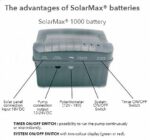 משאבת מים סולרית לבריכה, מפל ומזרקה דגם UBBINK SOLARMAX1000 יובינק