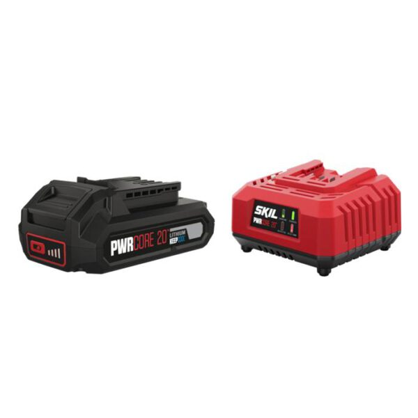 סוללה 20V 2.5Ah בטכנולוגיית Keep Cool + מטען 20V 2.4A במארז - SKIL